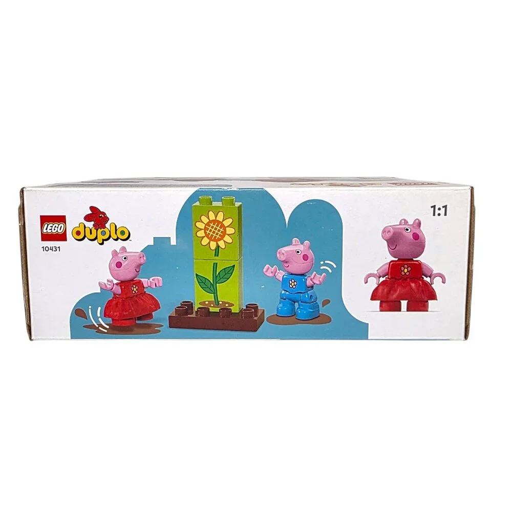 Lego Duplo 10431 Peppa Pig Garden and Tree House 20 pcs Logical Thinking SEALED